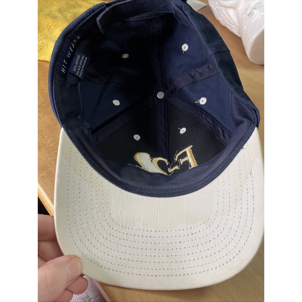 F-22 Jet Plane Hat Cap Snap Back Navy Blue Airplane Military Embroidered - Picture 5 of 7